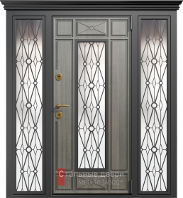 Входные двери МДФ в Зеленограде «Двери МДФ со стеклом»